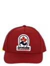 Dsquared2 Logo-patch Baseball Cap In Red