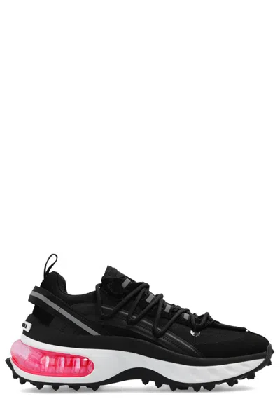 Dsquared2 Reflective-detailing Chunky Sneakers In Black