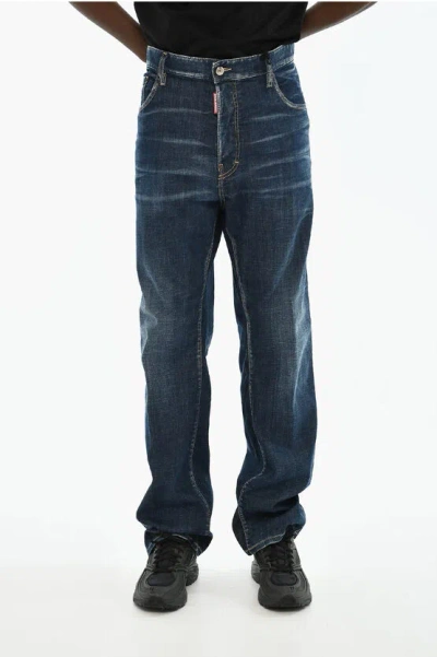 Dsquared2 Regular Fit Jeans 23cm In Blue