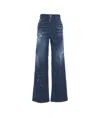 Dsquared2 Regular Fit Jeans 'traveller' In Blue