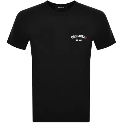 Dsquared2 Regular Fit T Shirt Black