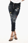 Dsquared2 Regular Waist Distressed Regular Fit Jeans Grösse 38