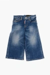 Dsquared2 Regular Waist Page Wide Jeans