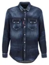 Dsquared2 Camicia 'relax Dan' In Black