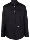 Dsquared2 Buttoned Shirt In Black