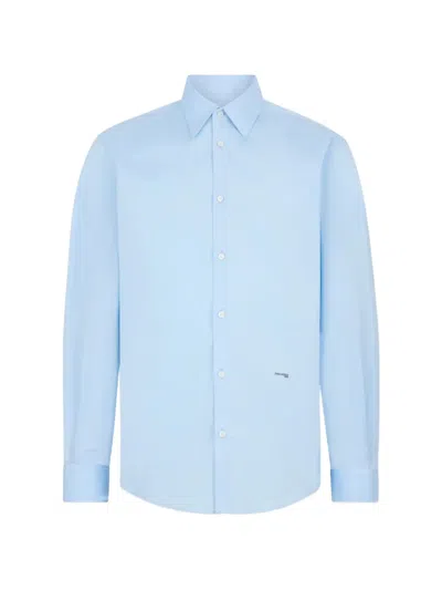 Dsquared2 Relax Dan Shirt In Blue