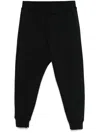 Dsquared2 Logo-print Cotton Track Pants In Black