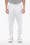 Shop Dsquared2 Relax Fit Brushed Cotton Joggers In White
