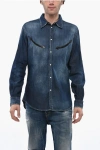 Dsquared2 Relax Fit Denim Dan Shirt In Blue