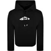 Dsquared2 Relax Fit Hoodie In Black