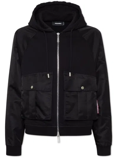 Dsquared2 `relax Fit` Hoodie In Black