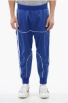 Dsquared2 Royal Blue Quilted Panel Tapered Track Pants For Men
