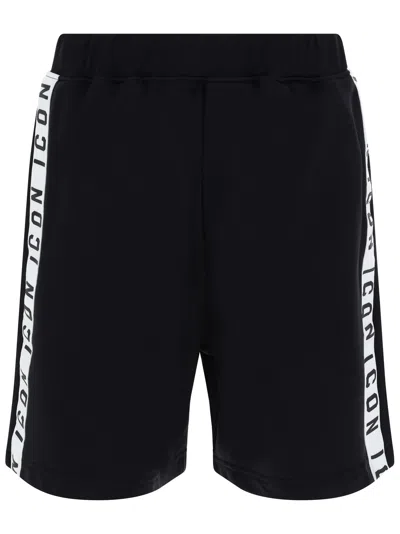 Dsquared2 Relax Fit Shorts In Multicolor