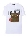 Dsquared2 Relax Icon Maglietta In White