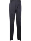 Dsquared2 Wool Press Pleat Trousers In Gray