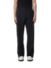 Dsquared2 Relax Man Wool Pant In Black