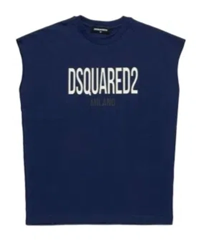 Dsquared2 Relax T-shirt In Blue