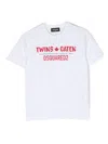 Dsquared2 Logo-print Cotton T-shirt In White