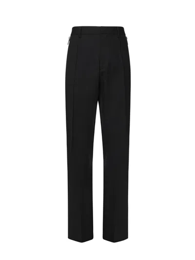 Dsquared2 Relax Wool Trousers In Black