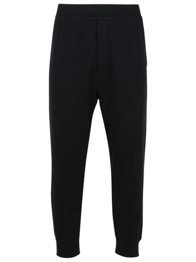 DSQUARED2 DSQUARED2 RELAXED' BLACK COTTON PANTS