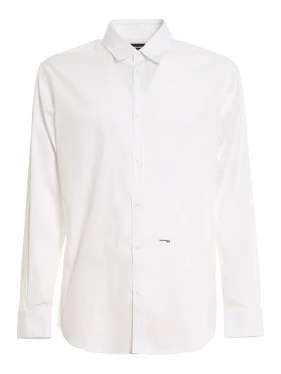 Dsquared2 Relaxed Dan Shirt In White
