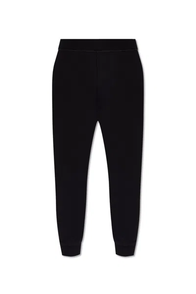 Dsquared2 Relaxed Dean Fit Sweatpants In Black