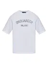 Dsquared2 Dsquared Men Printed T-shirt In Blue