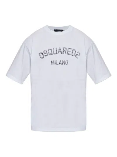DSQUARED2 RELAXED FIT COTTON T-SHIRT