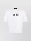 Dsquared2 White Cotton T-shirt With Dsq2 Logo In White