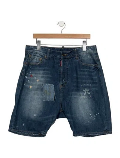 Pre-owned Dsquared2 Relaxed Fit Jeans In Blue