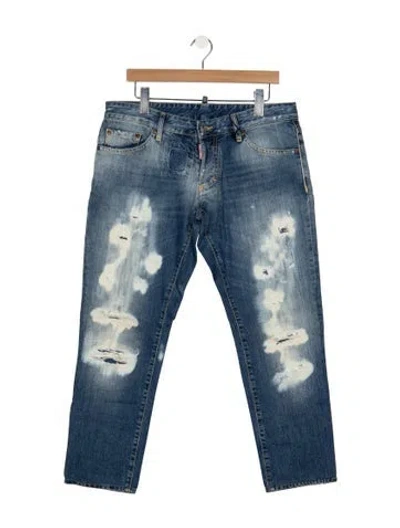 Pre-owned Dsquared2 Relaxed Fit Jeans In Blue