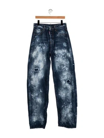 Pre-owned Dsquared2 Relaxed Fit Jeans In Blue