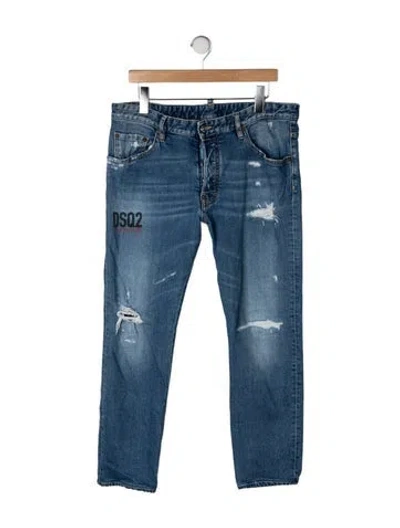 Pre-owned Dsquared2 Relaxed Fit Jeans In Blue