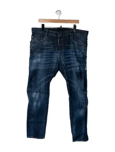 Pre-owned Dsquared2 Relaxed Fit Jeans In Blue