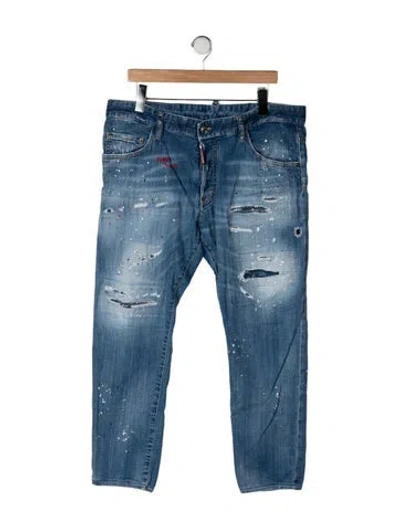 Pre-owned Dsquared2 Relaxed Fit Jeans In Blue