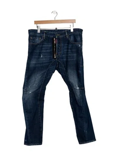 Pre-owned Dsquared2 Relaxed Fit Jeans In Blue