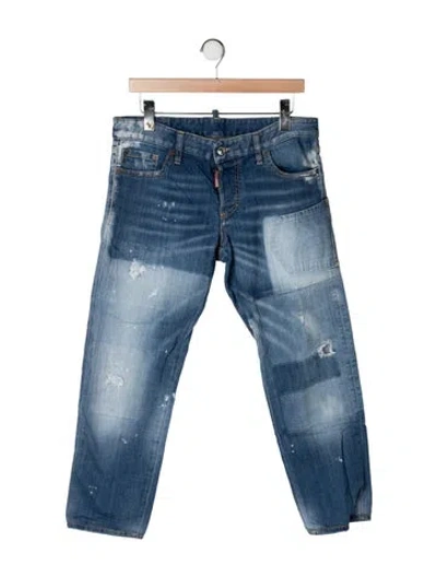 Pre-owned Dsquared2 Relaxed Fit Jeans In Blue