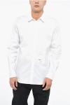 Dsquared2 Relaxed Fit Shirt With Logo Print In White