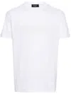 Dsquared2 Relaxed-fit Short-sleeved T-shirt With Bold Logo In White