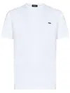 Dsquared2 Relaxed Fit White Cotton Jersey T-shirt