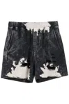 DSQUARED2 'REVERSE TIE&DYED' JERSEY BERMUDA SHORTS