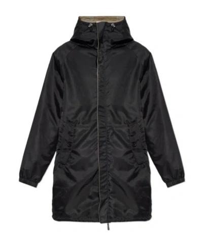 Dsquared2 Reversible Hooded Parka In Multi