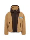 Dsquared2 Dsquared Reversible Teddy Jacket For Men In Neutral
