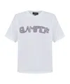 Dsquared2 Rhinestone-embellished T-shirt In White