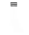 Dsquared2 Rib Knitted Socks In White