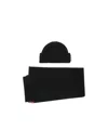 Dsquared2 Set Aus Gerippter Beanie Und Schal In Black