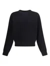 Dsquared2 Ribbed-hem Crew-neck Sweatshirt In Black