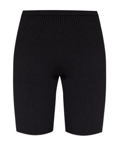 DSQUARED2 RIBBED-KNIT CYCLING SHORTS