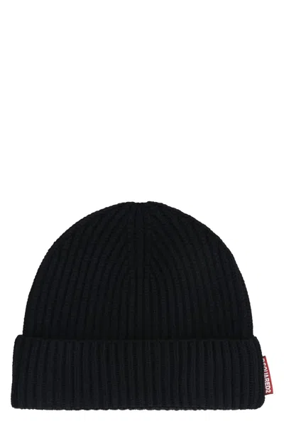 Dsquared2 Ribbed Knit Set In Black