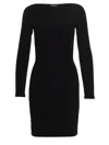 Dsquared2 Ribbed Viscose Dress Skirts Black